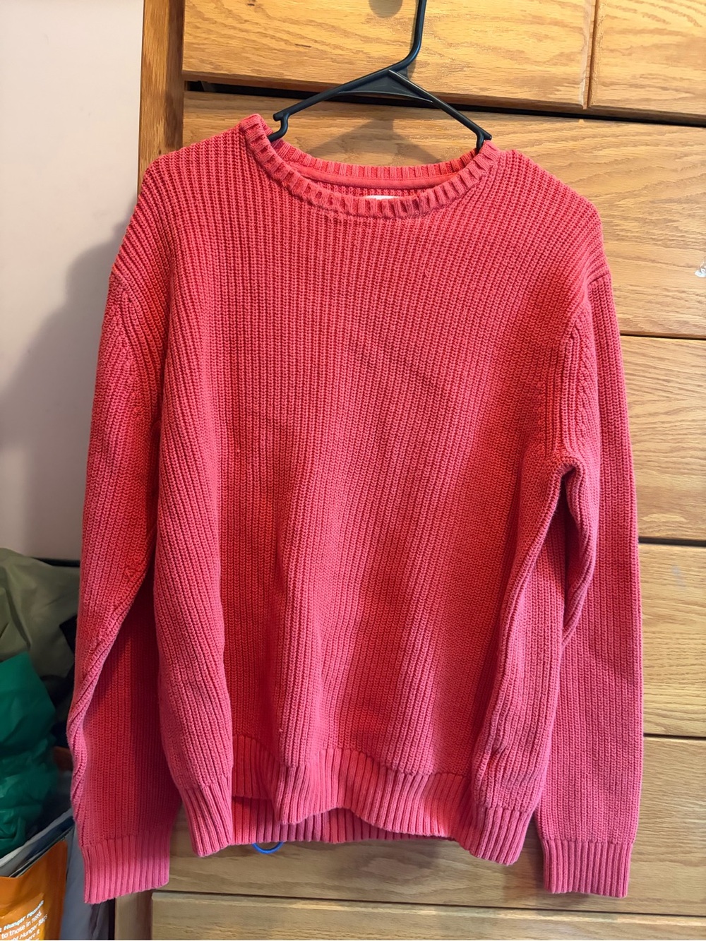 Goodthreads Coral Crewneck Sweater
